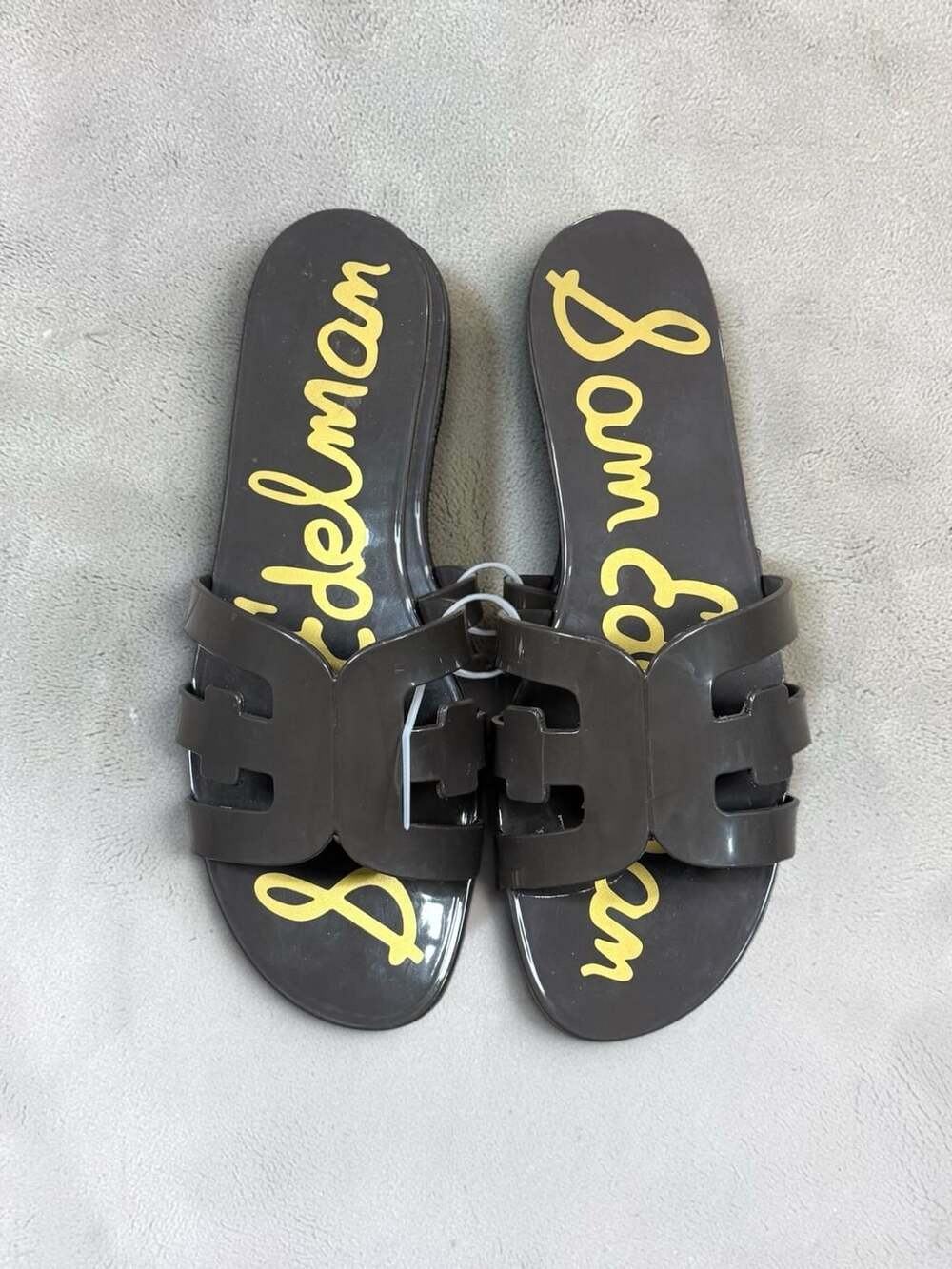 Women’sSam Edelman Bay Jelly Slide Sandal Size 11 Brown